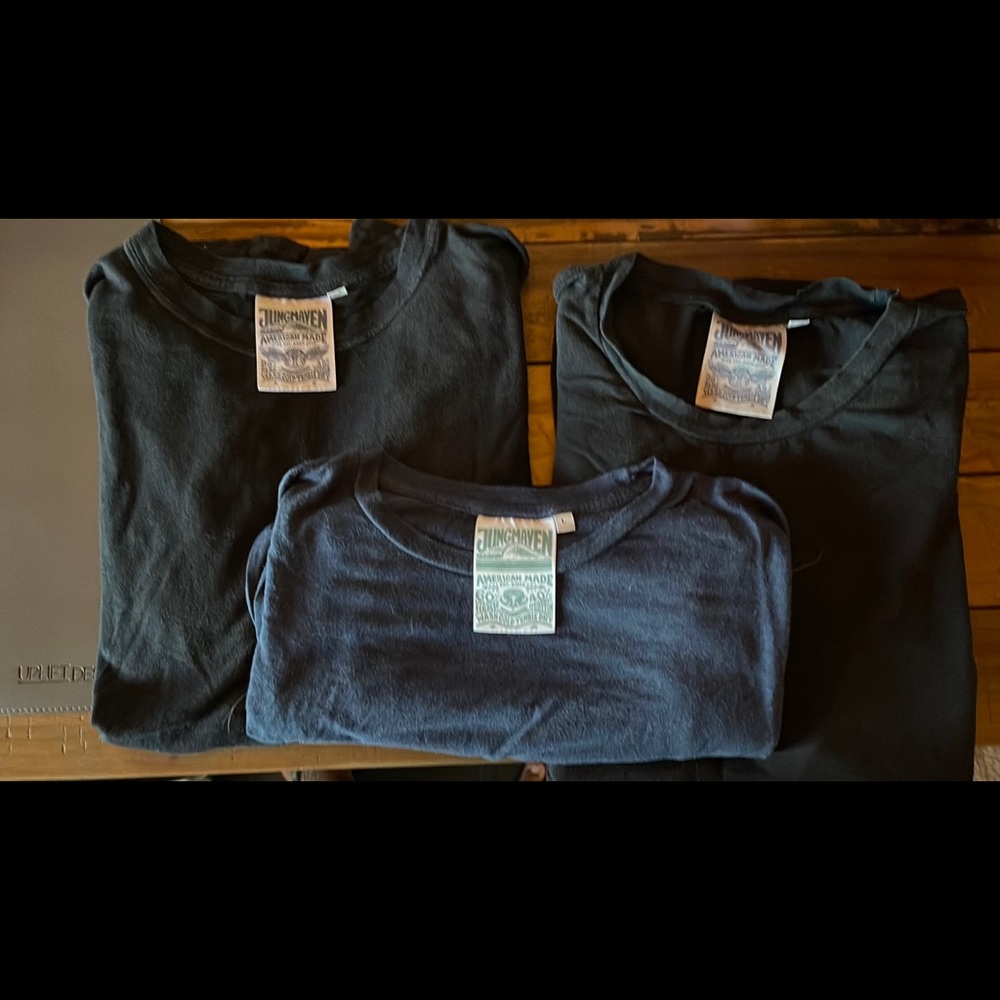 Jungmaven - 2 shirts and 1 tank